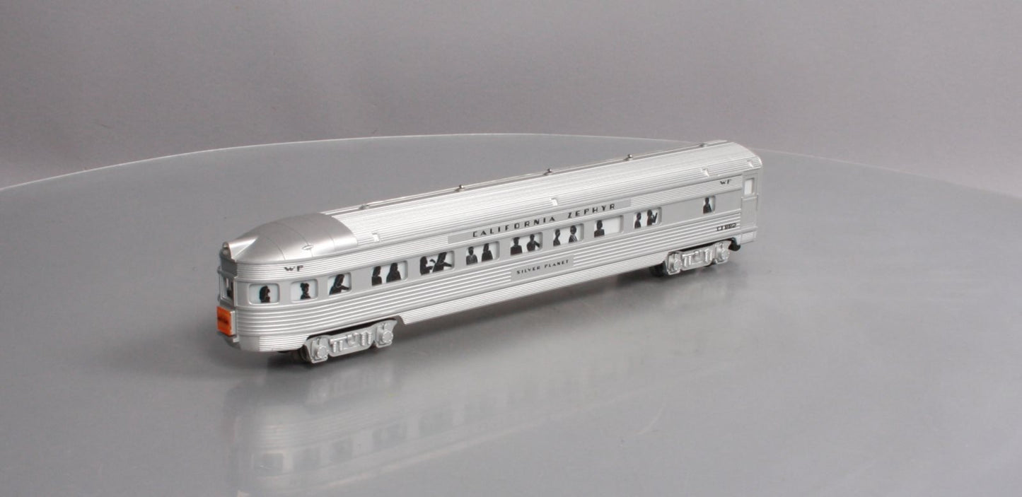 American Flyer 6-48931 S Scale Western Pacific California Zephyr Observation car NIB