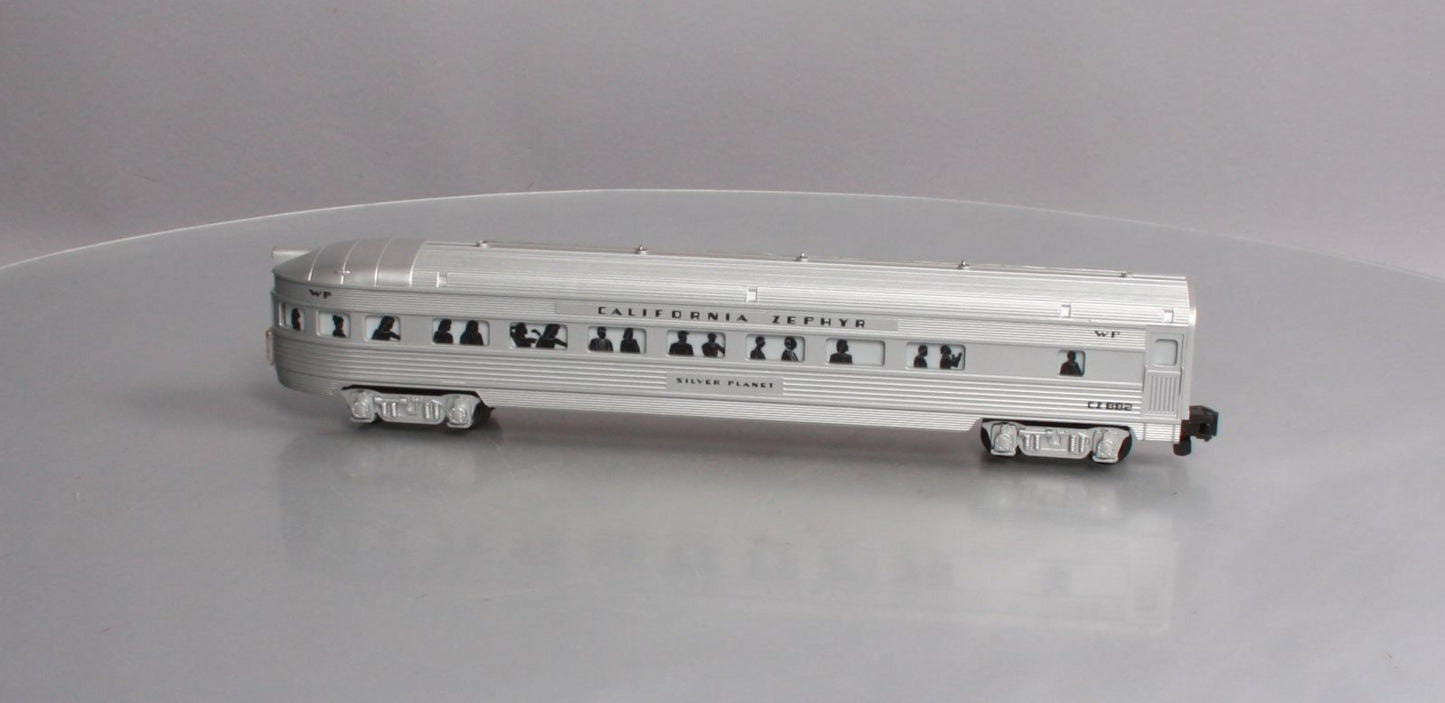 American Flyer 6-48931 S Scale Western Pacific California Zephyr Observation car NIB