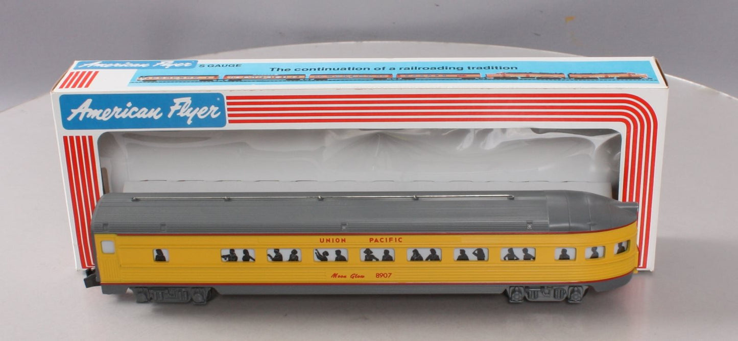 American Flyer 6-48907 S Gauge Union Pacific Moon Glow Observation Car VG/Box