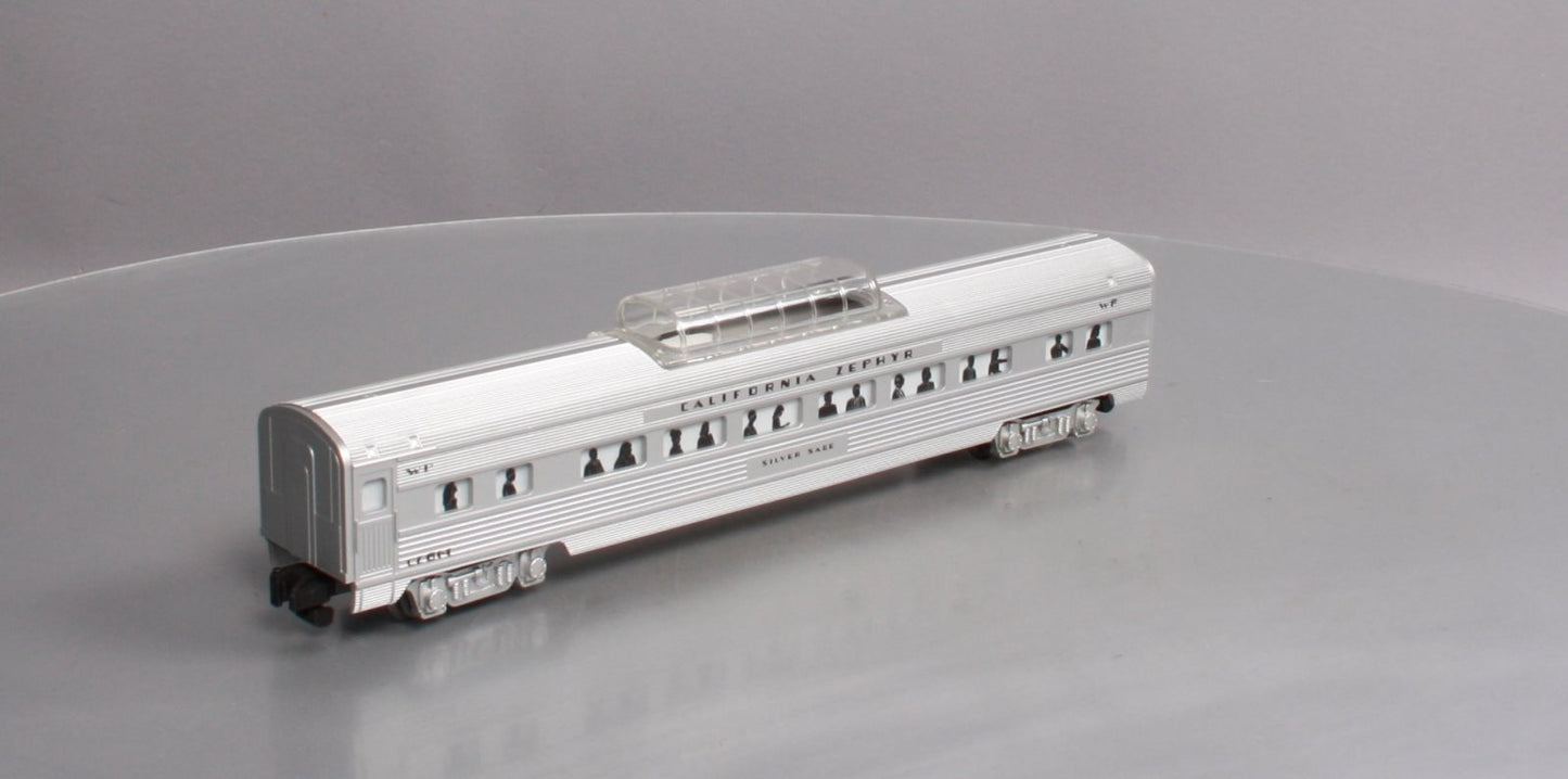 American Flyer 6-48927 S Scale Western Pacific California Zephyr Vista Dome car NIB