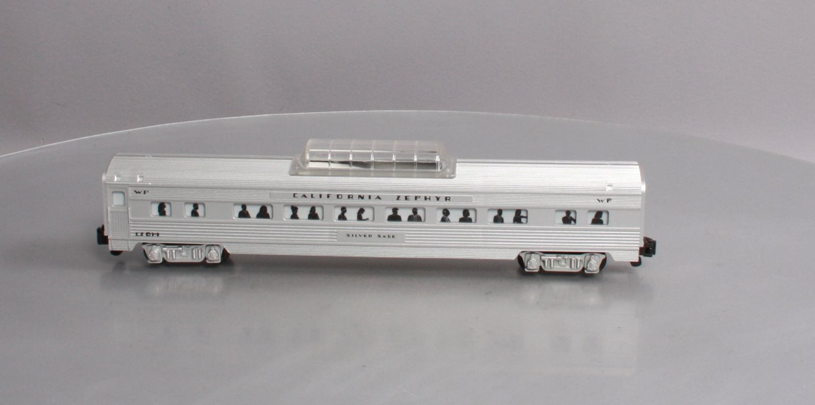 American Flyer 6-48927 S Scale Western Pacific California Zephyr Vista Dome car NIB