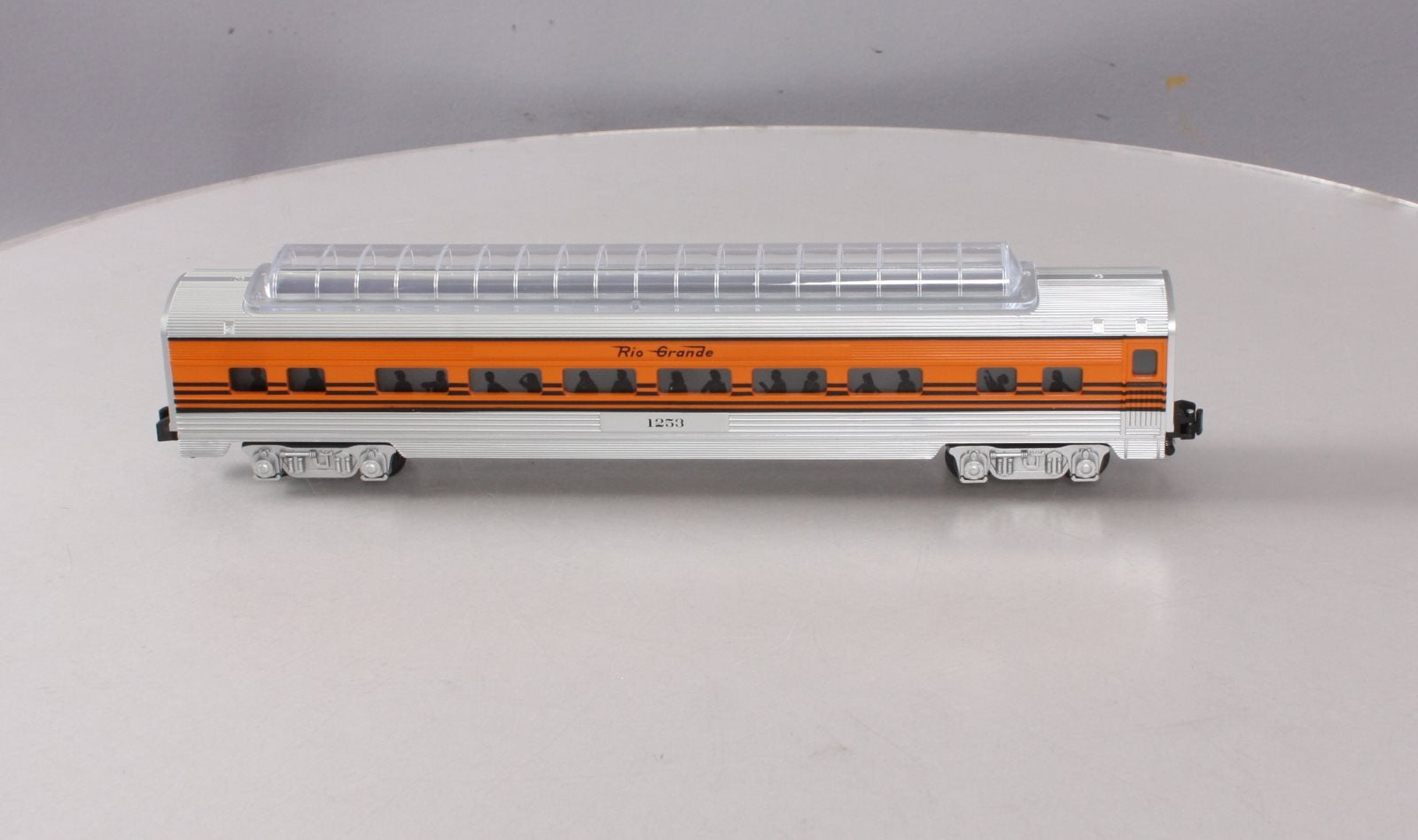 American Flyer 6-49943 S Gauge Rio Grand Streamliner Full Vista Dome Car #1253