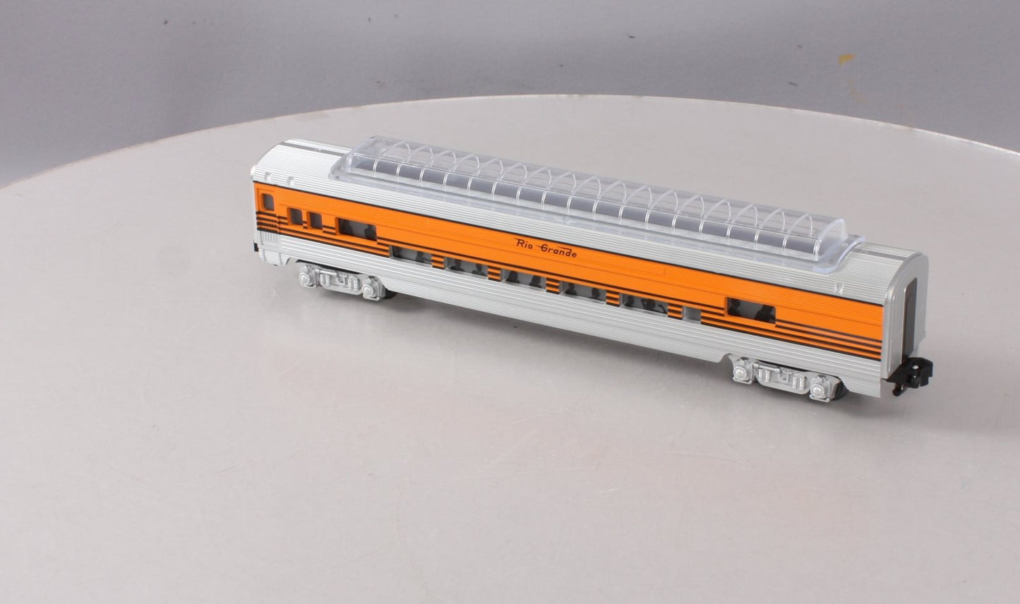 American Flyer 6-49943 S Gauge Rio Grand Streamliner Full Vista Dome Car #1253