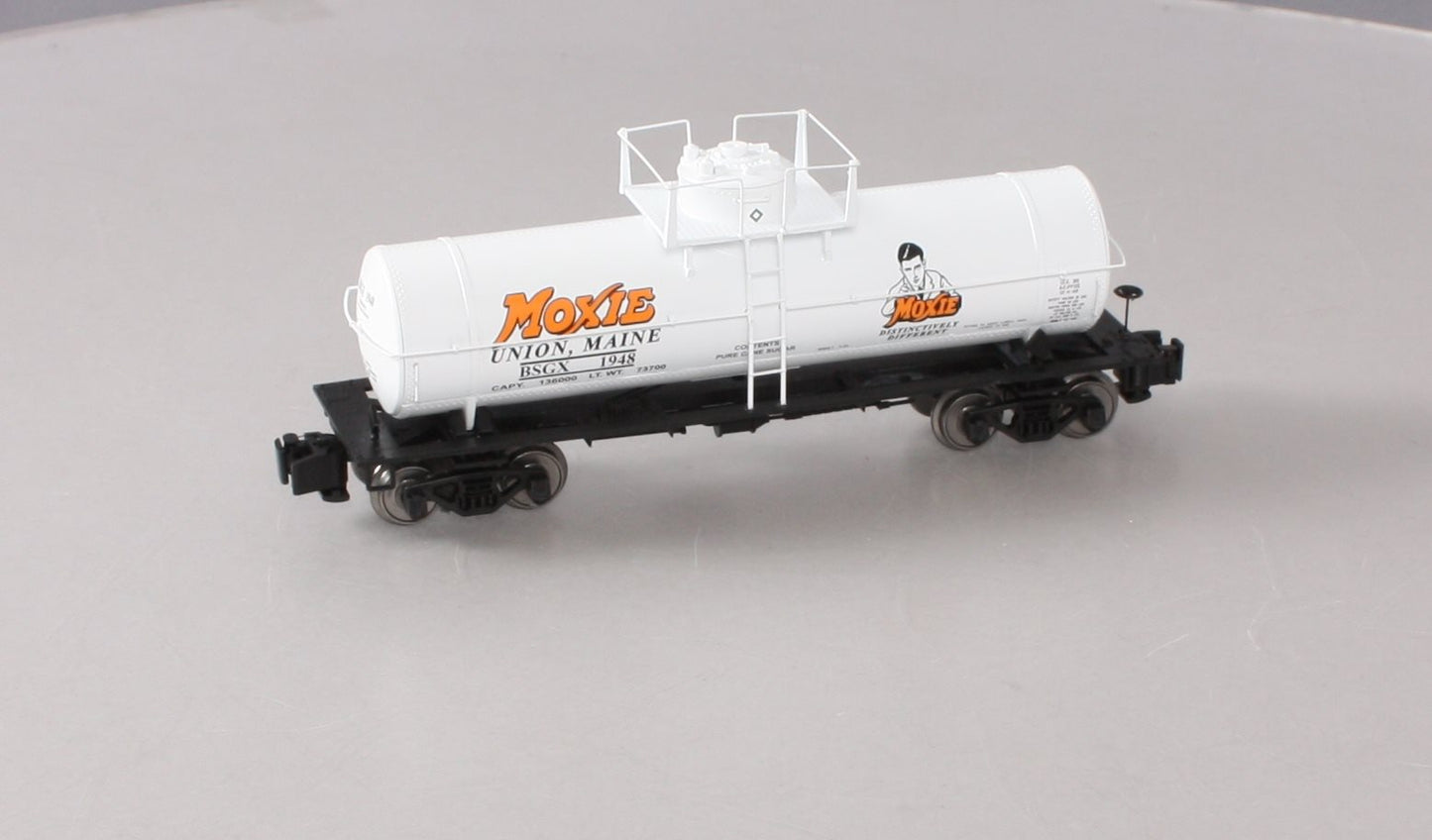 Des Plaines Hobbies NASG 2018-1 S Scale Moxie Tank Car with Platform #1948 LN/Box