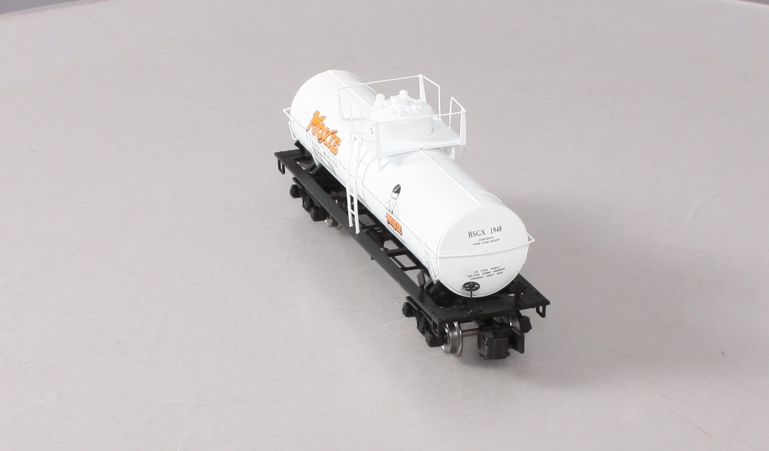 Des Plaines Hobbies NASG 2018-1 S Scale Moxie Tank Car with Platform #1948 LN/Box