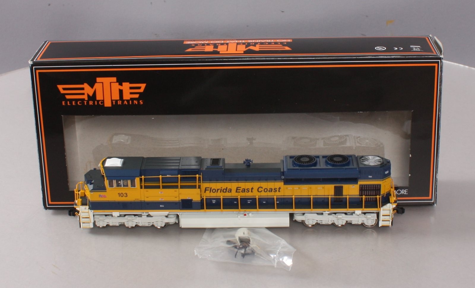 MTH 80-2022-1 Florida East Coast HO SD70ACe Diesel Engine w/ P-S 3.0 #103
