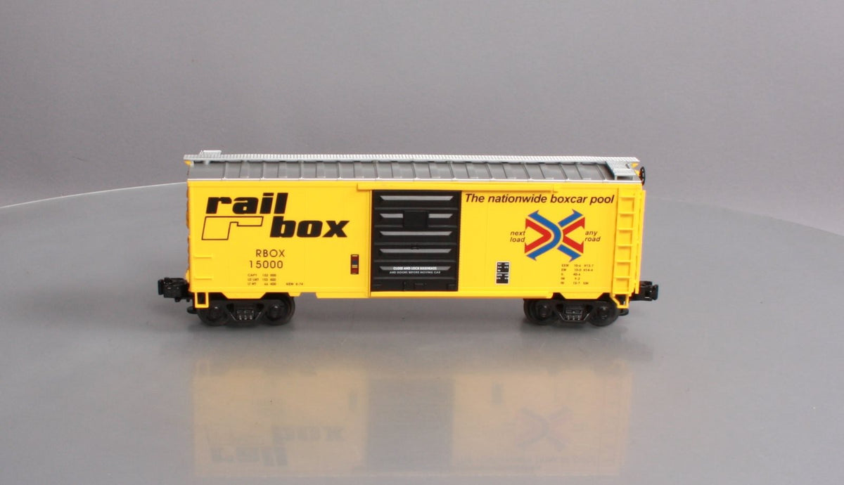MTH 20-9305 O Gauge Railbox Boxcar #15000 LN/Box