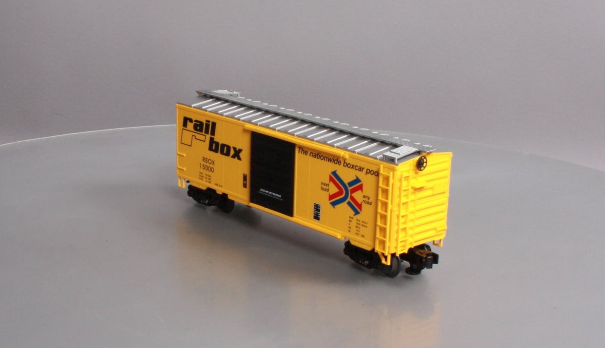 MTH 20-9305 O Gauge Railbox Boxcar #15000 LN/Box