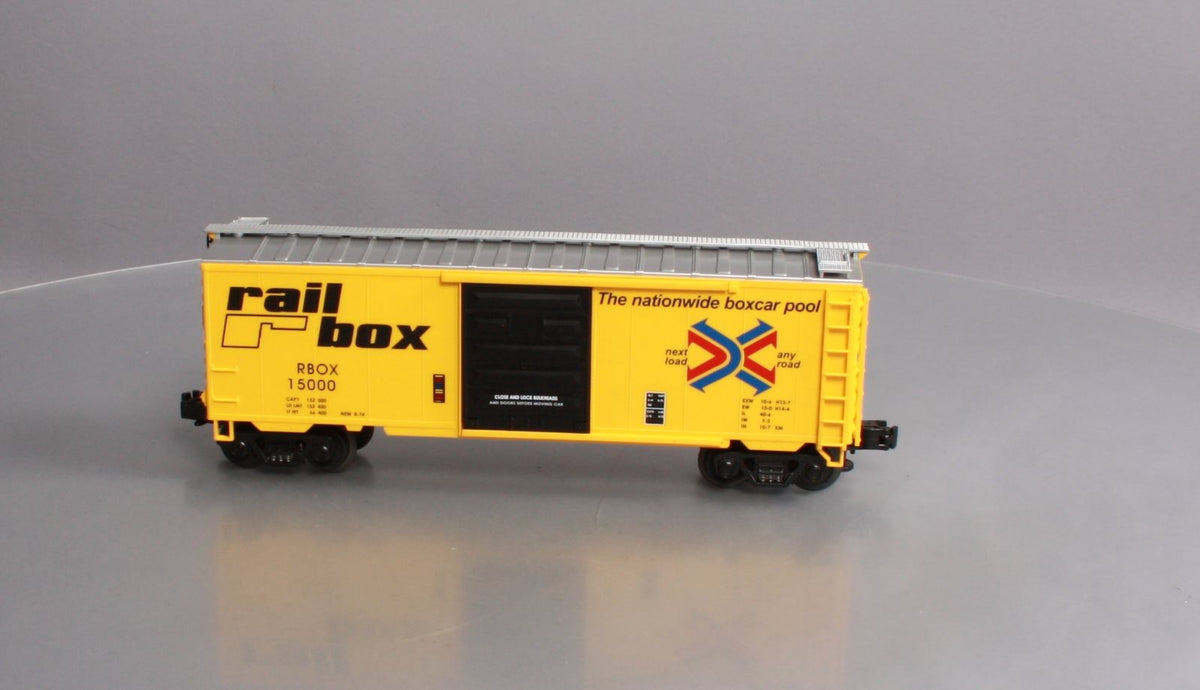 MTH 20-9305 O Gauge Railbox Boxcar #15000 LN/Box