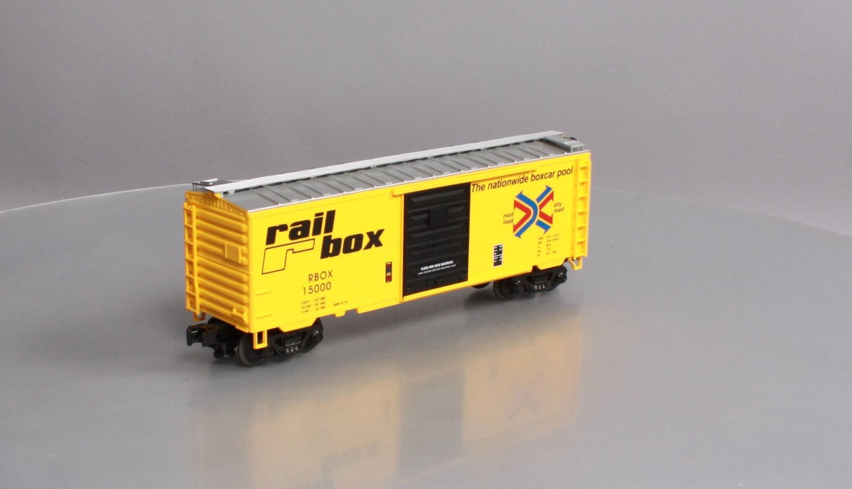 MTH 20-9305 O Gauge Railbox Boxcar #15000 LN/Box