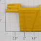Lionel 9224-17 Operating Horse Car Door LH Yellow