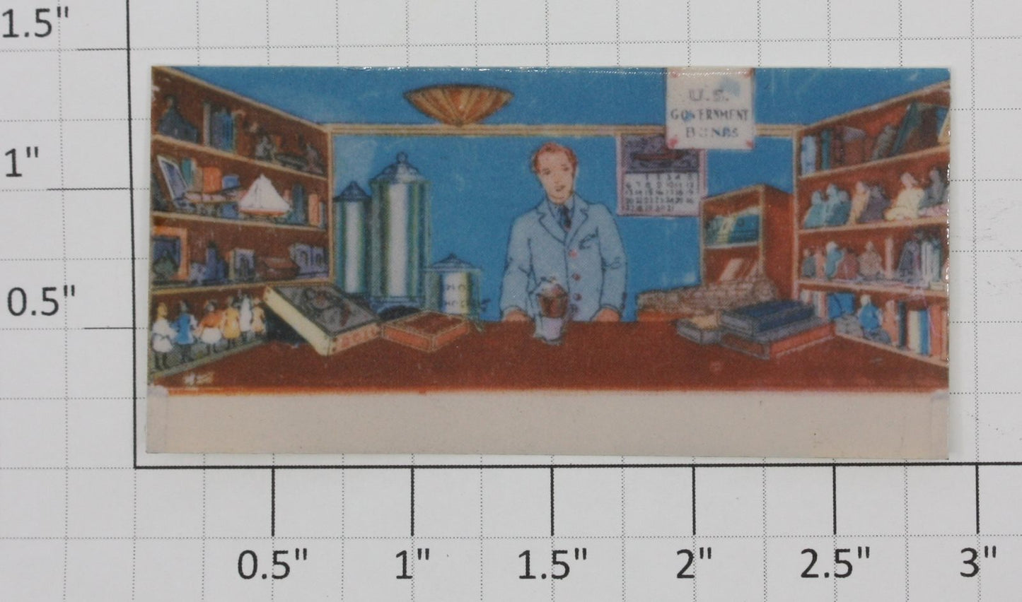 Lionel 114-28 Newstand Decal Window U.S. Bonds
