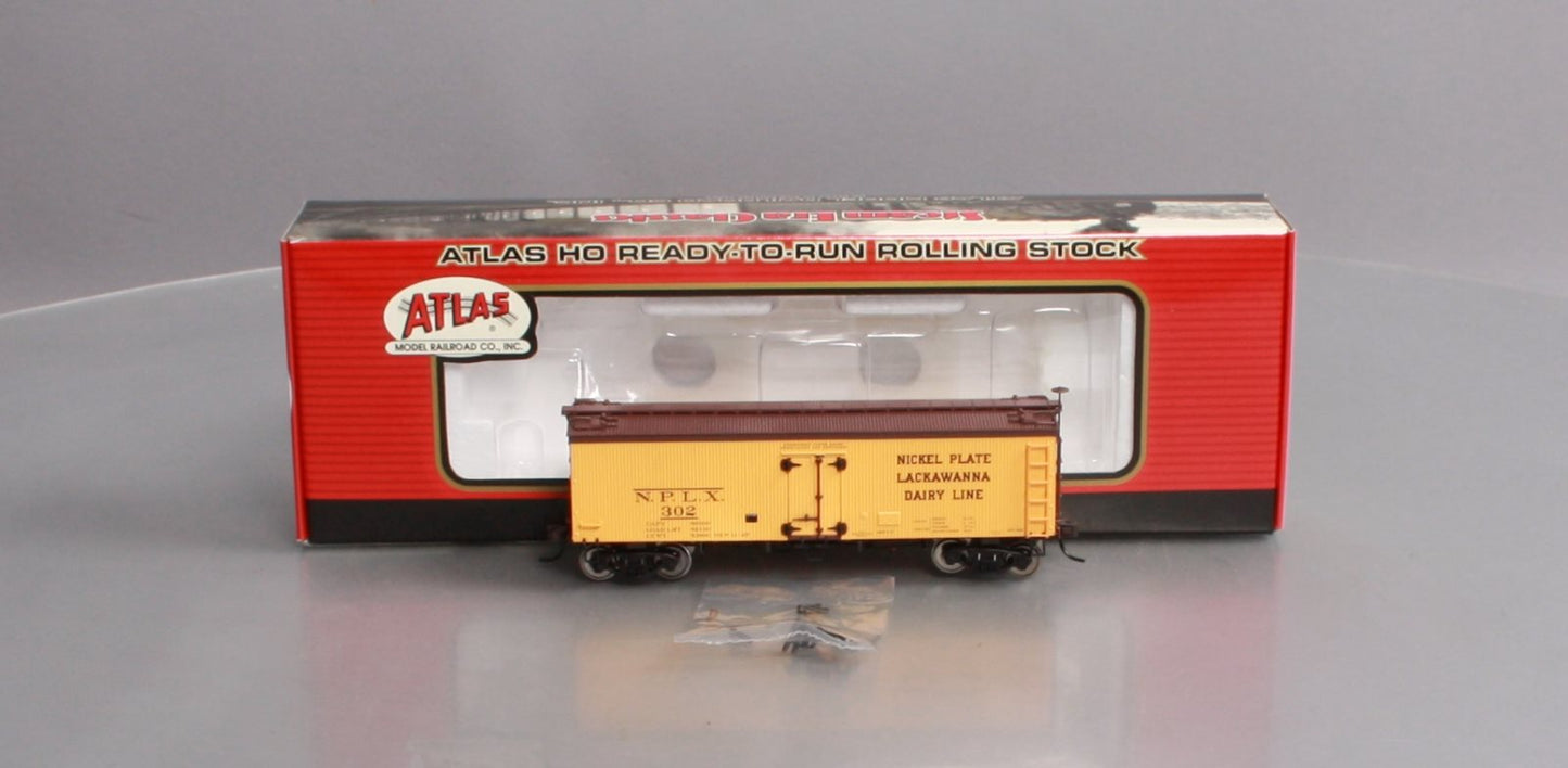 Atlas 6113-3 Nickel Plate DLW 36' Wood Reefer #302