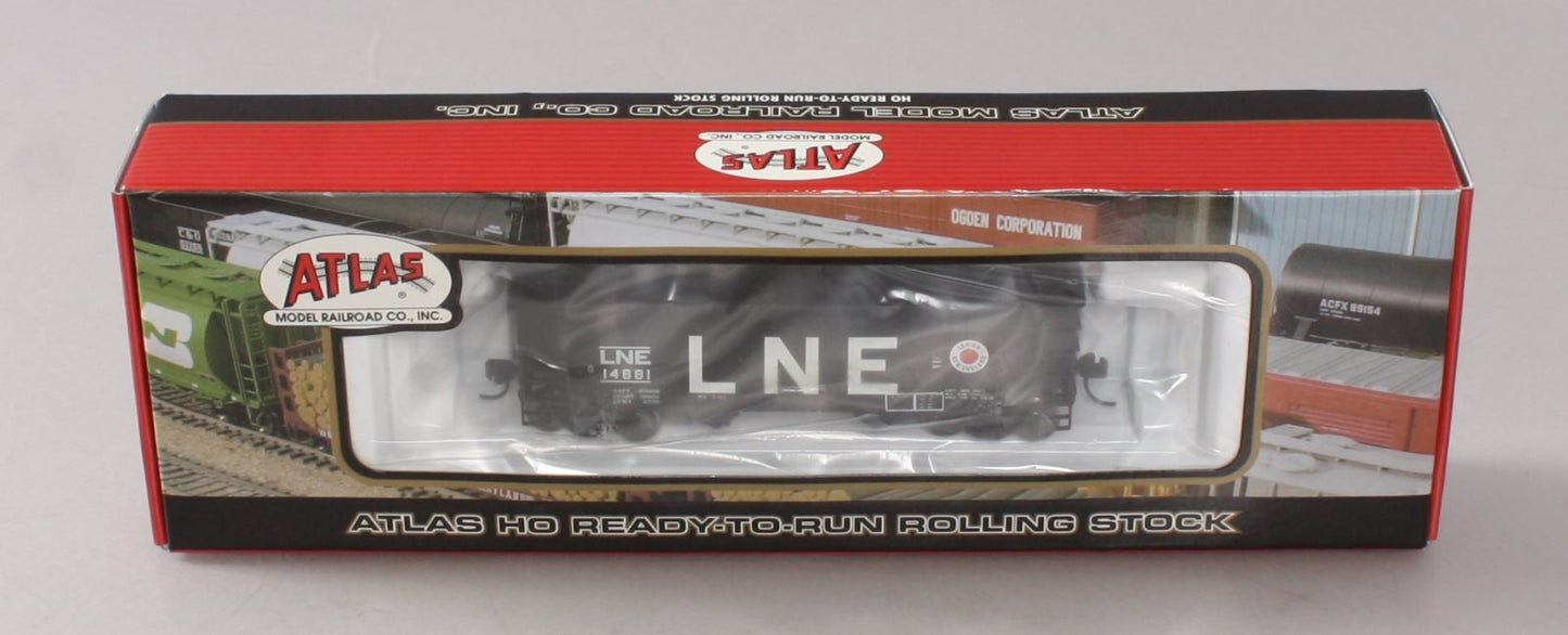 Atlas 1869-3 HO Scale Lehigh & New England 2 Bay Open Hopper #14881 LN/Box
