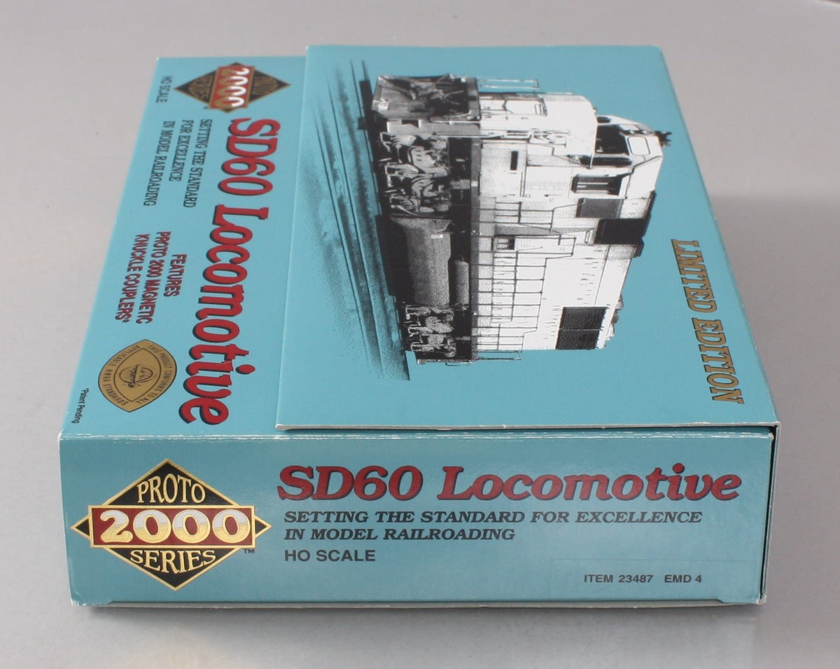 Proto 2000 23487 HO Scale EMD 4 SD60 Diesel Locomotive NIB