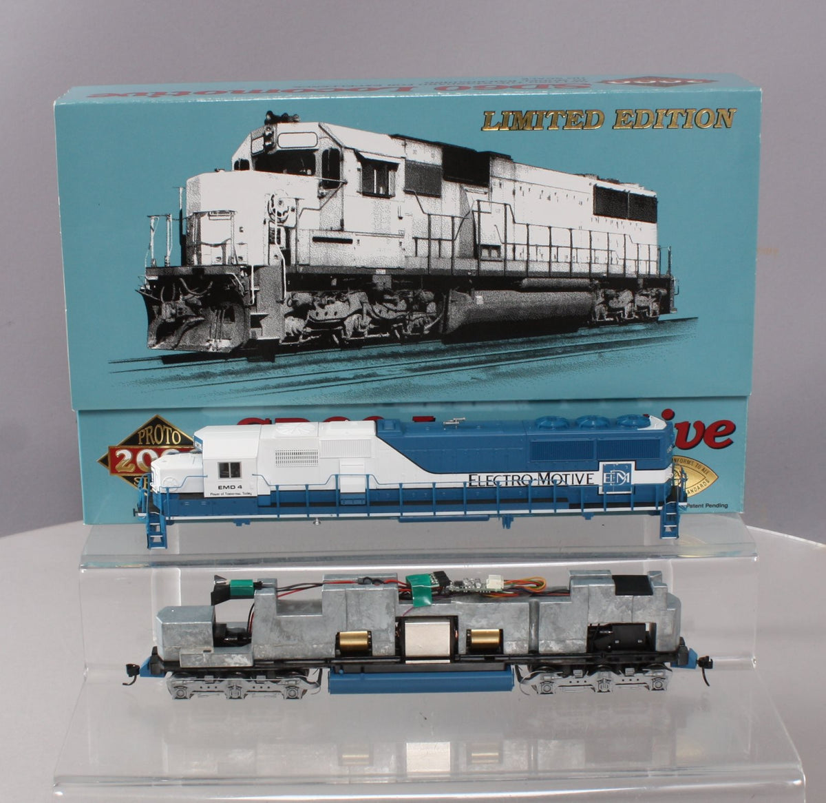 Proto 2000 23487 HO Scale EMD 4 SD60 Diesel Locomotive NIB