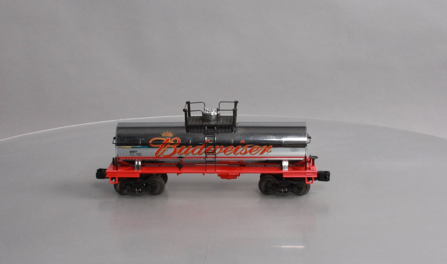 MTH 30-73240 O Budweiser Tank Car