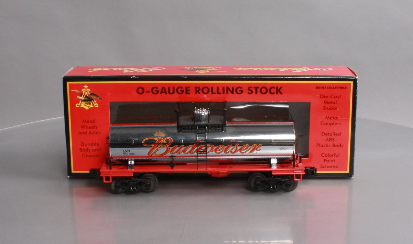 MTH 30-73240 O Budweiser Tank Car