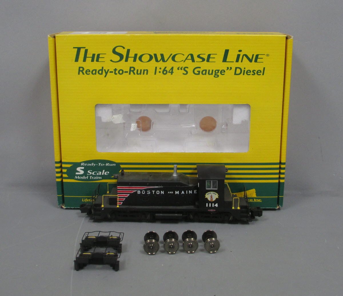 S-Helper 00440 S Gauge Boston & Maine SW-1 Diesel Switcher #1114 LN/Box