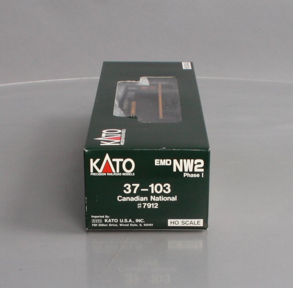 Kato 37-103 Canadian National NW2 Diesel Locomotive #7912 LN/Box