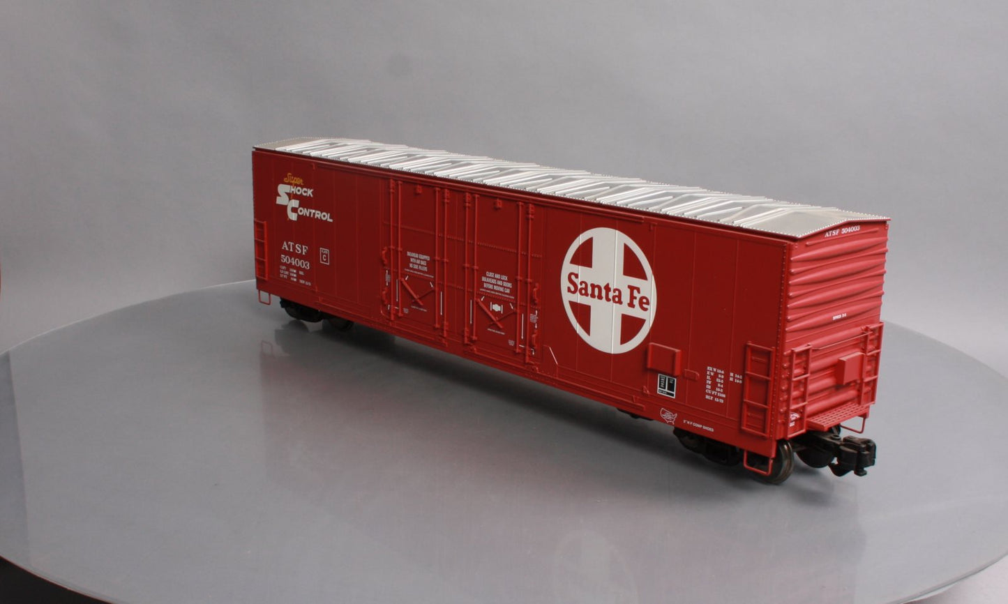 Aristo-Craft 50002 ATSF 53' Evans Double Door Boxcar #504003 - Metal Wheels