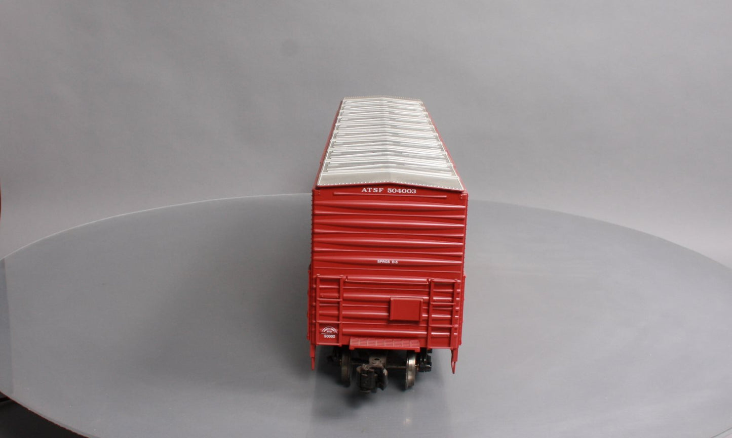 Aristo-Craft 50002 ATSF 53' Evans Double Door Boxcar #504003 - Metal Wheels