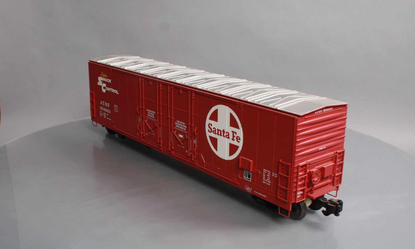 Aristo-Craft 50002 ATSF 53' Evans Double Door Boxcar #504003 - Metal Wheels