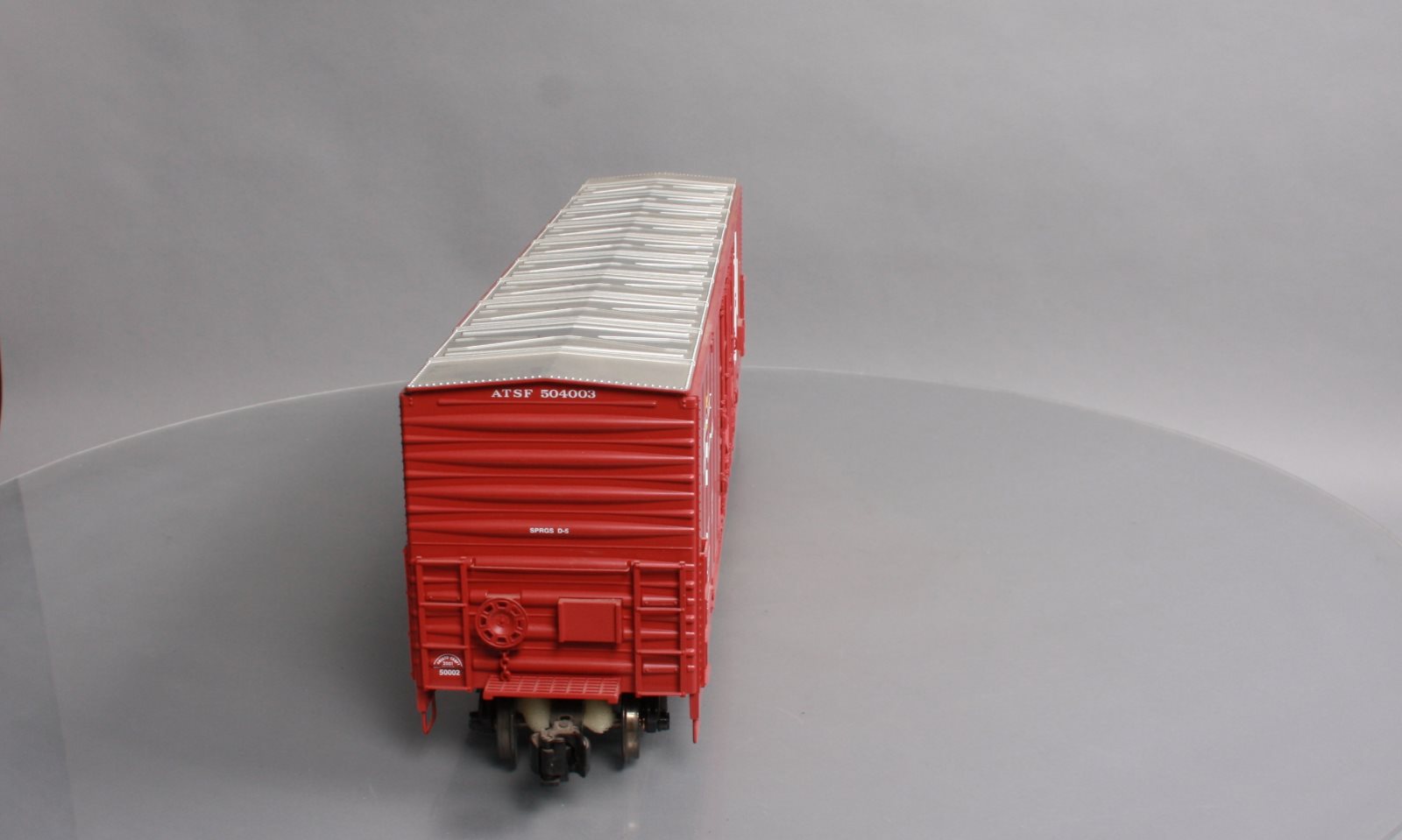 Aristo-Craft 50002 ATSF 53' Evans Double Door Boxcar #504003 - Metal Wheels