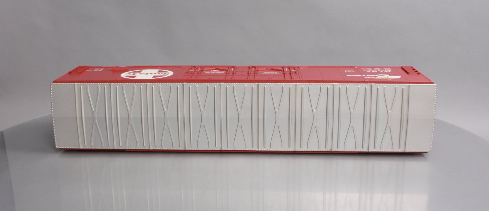 Aristo-Craft 50002 ATSF 53' Evans Double Door Boxcar #504003 - Metal Wheels