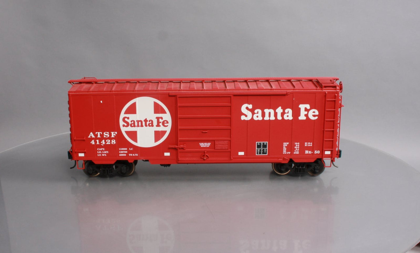 USA Trains 19200B G Santa Fe 40' Boxcar - Metal Wheels