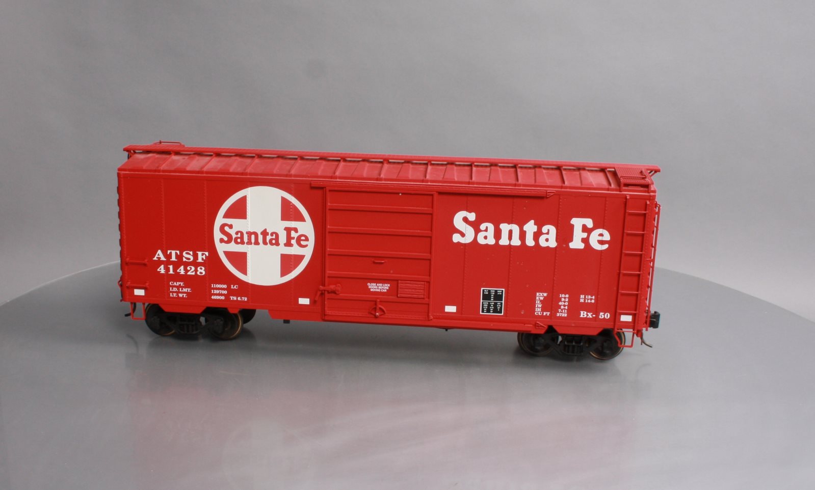 USA Trains 19200B G Santa Fe 40' Boxcar - Metal Wheels