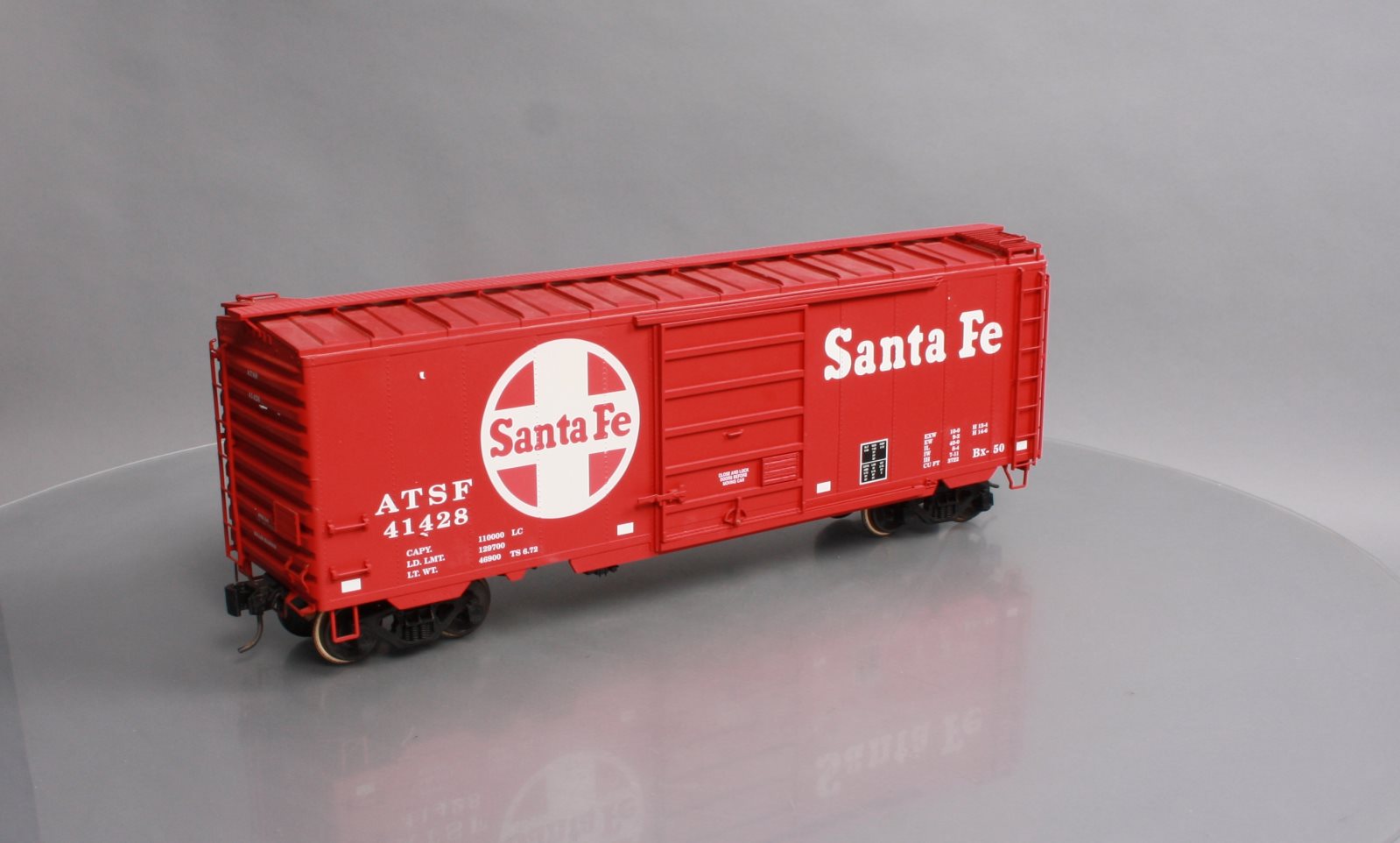 USA Trains 19200B G Santa Fe 40' Boxcar - Metal Wheels
