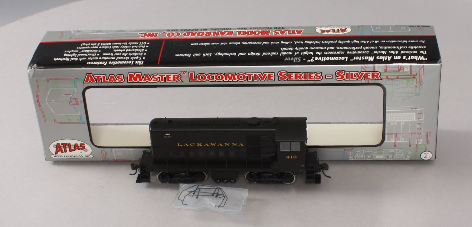 Atlas 10001094 HO Scale Lackawanna HH660 Diesel Locomotive #410