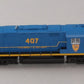 Atlas 10001190 HO Delaware & Hudson C420 Silver Locomotive #407