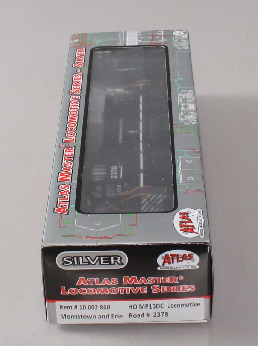 Atlas 10002860 HO Morristown & Erie EMD MP15DC Diesel Locomotive #2378