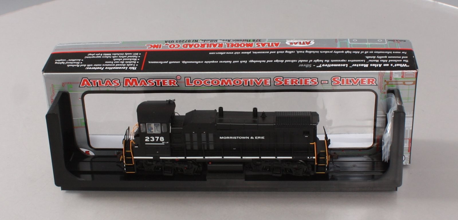 Atlas 10002860 HO Morristown & Erie EMD MP15DC Diesel Locomotive #2378