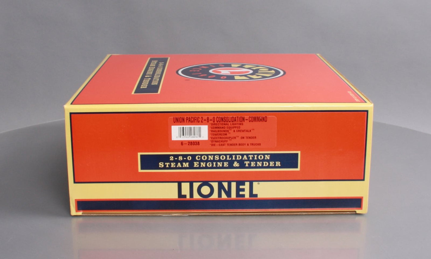Lionel 6-28038 Union Pacific 2-8-0 Consolidation Steam Locomotive & Tender #324 EX/Box