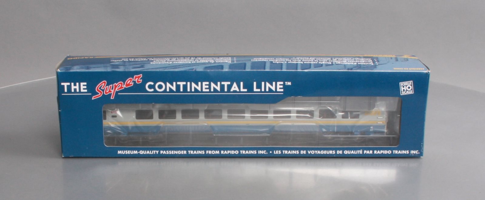 Rapido Trains 108001 HO Scale VIA Rail Canada LRC Coach Car #3300