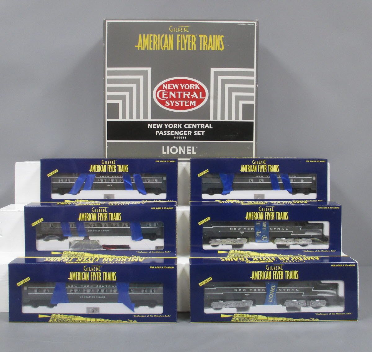American Flyer 6-49611 S New York Central Alco PA AA S Gauge Diesel Train Set LN/Box