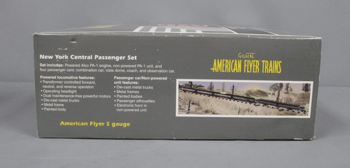 American Flyer 6-49611 S New York Central Alco PA AA S Gauge Diesel Train Set LN/Box