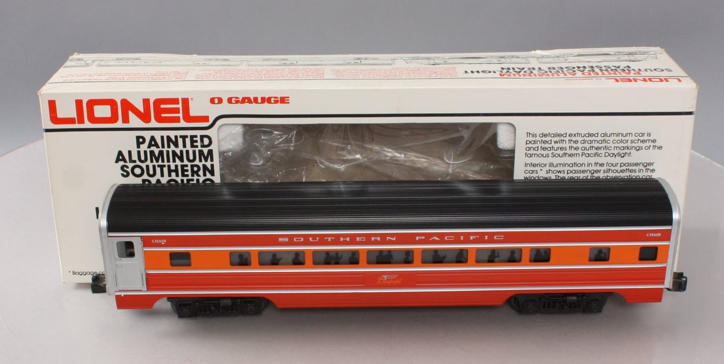 Lionel 6-9592 O Gauge Southern Pacific Daylight Aluminum Passenger Car LN/Box