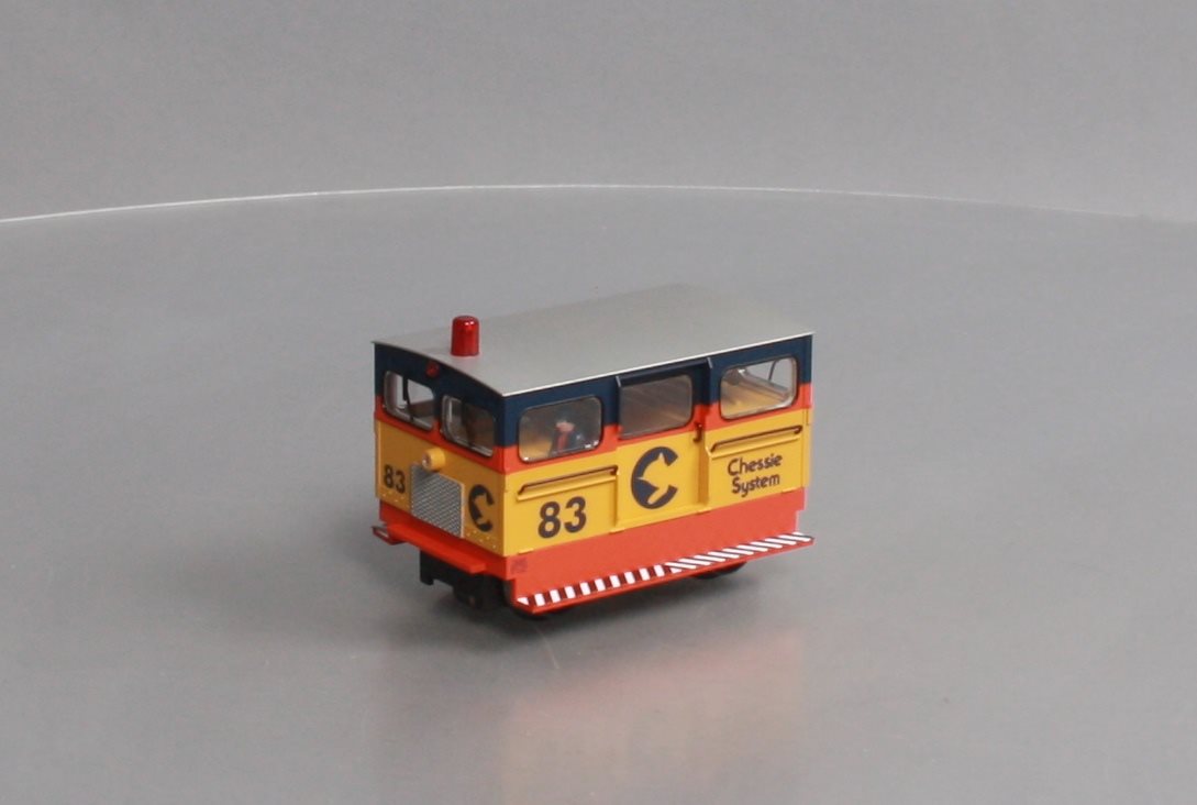 Lionel 6-18469 O Gauge Chessie Speeder #83 EX/Box