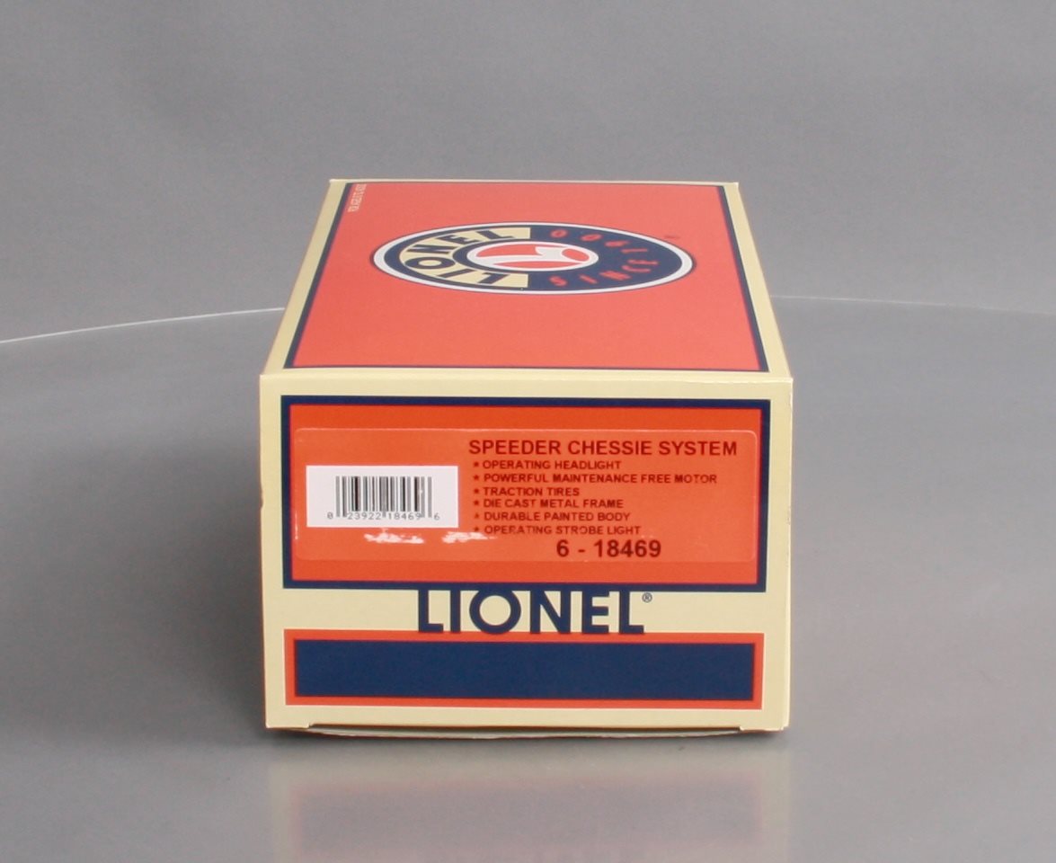 Lionel 6-18469 O Gauge Chessie Speeder #83 EX/Box