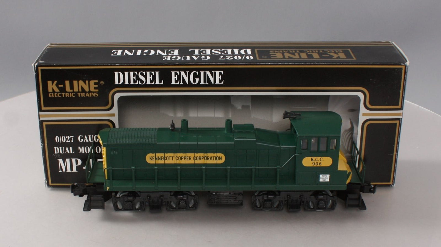 K-Line K-2252IC O Kennecott Copper Corporation MP-15 Diesel Switcher #906 LN/Box