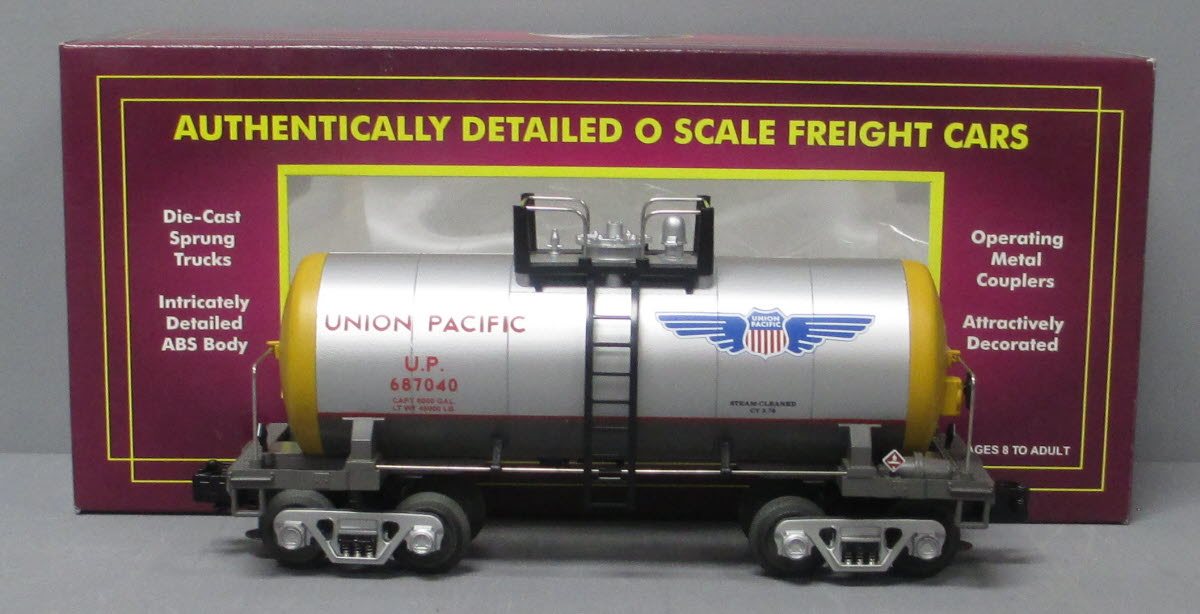MTH 20-96068 O Gauge Union Pacific 8000 Gallon Tank Car #687040 LN/Box