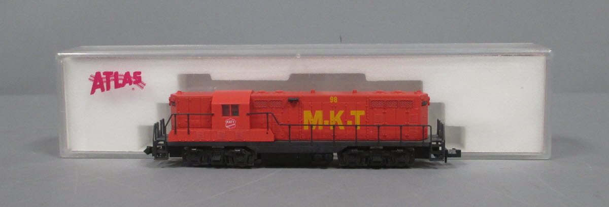 Atlas 4305 N Scale M-K-T GP-7 Diesel Locomotive #98 LN/Box