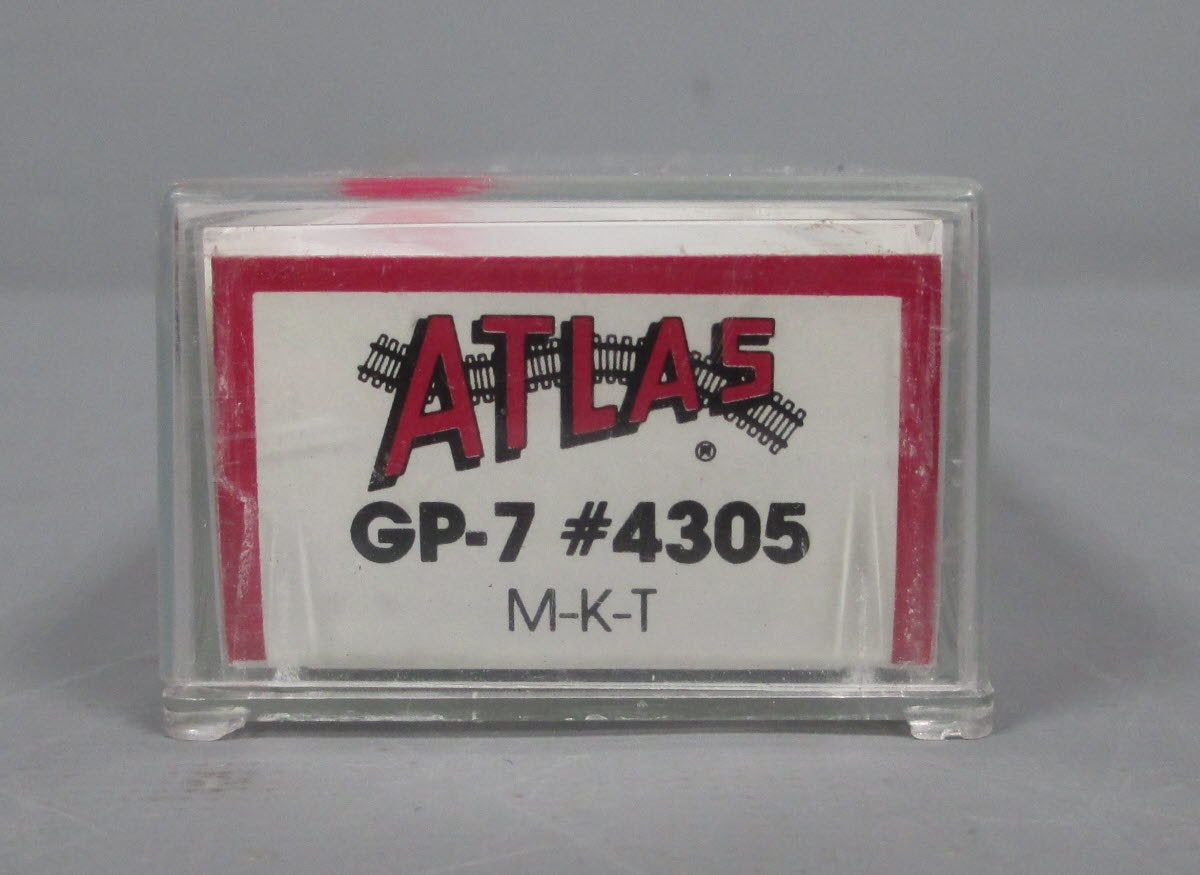 Atlas 4305 N Scale M-K-T GP-7 Diesel Locomotive #98 LN/Box