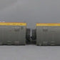 MTH 20-6638 O UP 70' Streamlined Sleeper/Diner Passenger Car Set (Set of 2) EX/Box