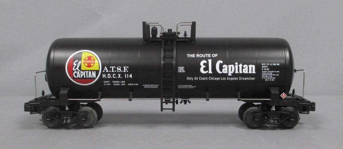 MTH 20-96039 O Santa Fe TTOS 2001 South West Division Single Dome Tank Car #114 NIB