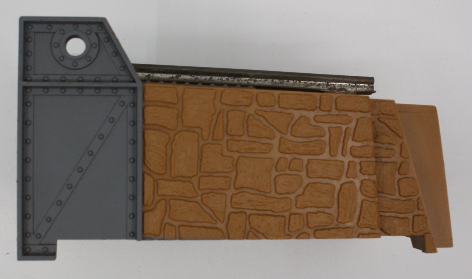 Lionel 2317-61X Drawbridge Tilt Bridge Pivot Base/Track Shell Only
